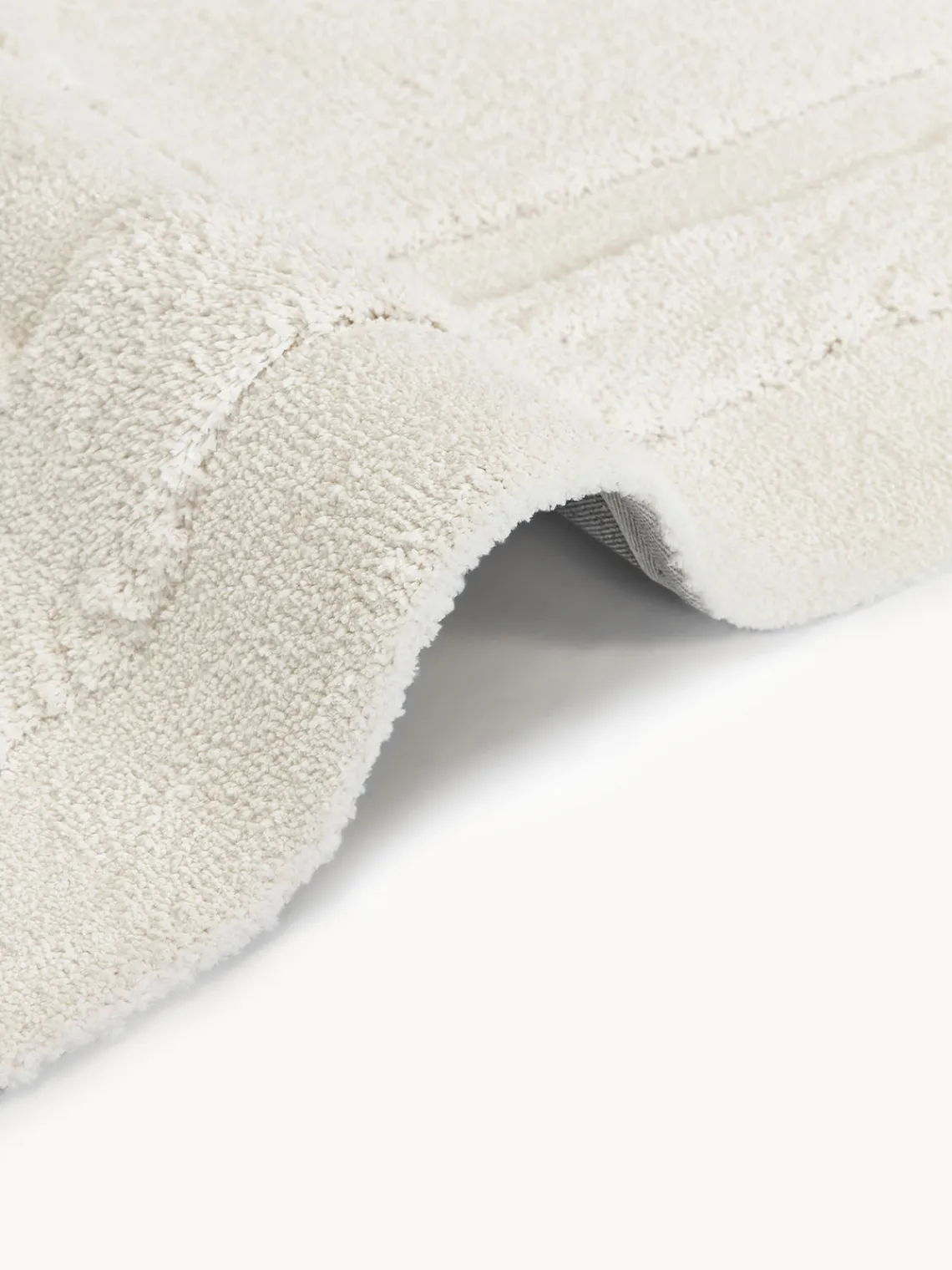 Online Alfombra de pelo largo texturizada Zion Rectangular|Alfombras Rectangulares