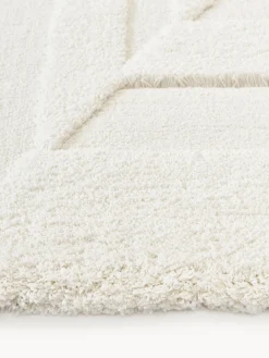 Online Alfombra de pelo largo texturizada Zion Rectangular|Alfombras Rectangulares