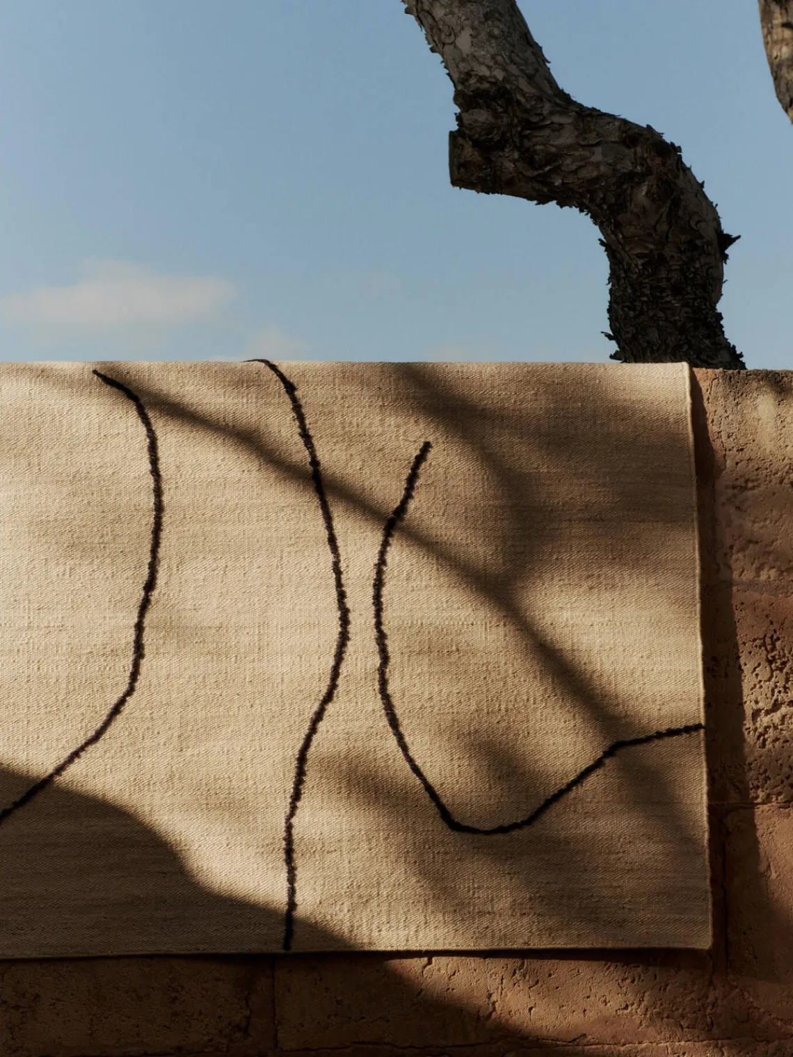 Discount Alfombra de yute tejida a mano Gesso Rectangular|Alfombras Rectangulares