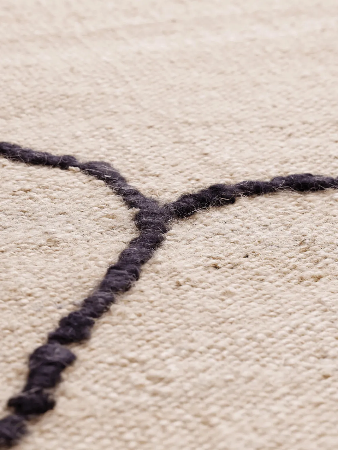 Discount Alfombra de yute tejida a mano Gesso Rectangular|Alfombras Rectangulares