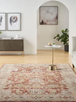 Hot Alfombra estampada de pelo corto Sahar Rectangular|Alfombras Rectangulares