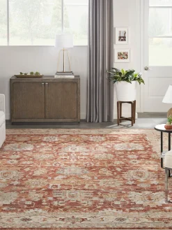 Hot Alfombra estampada de pelo corto Sahar Rectangular|Alfombras Rectangulares