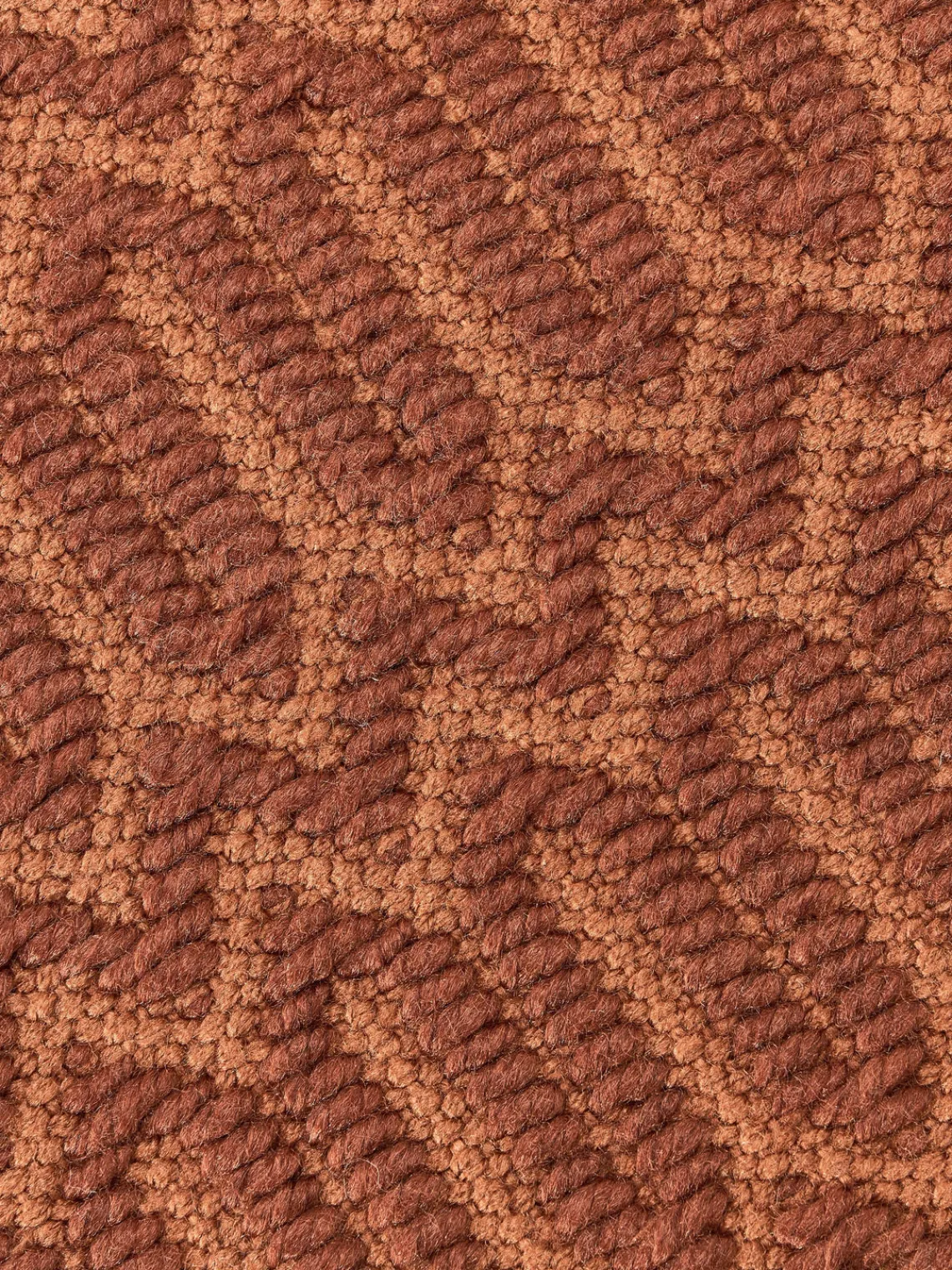 Alfombras De Exterior|Alfombras De Exterior>Westwing Collection Alfombra exterior artesanal con estampado geométrico Rune Terracota, marrón claro