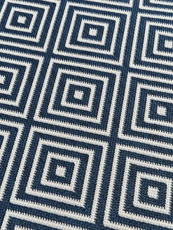 Alfombra exterior reversible en rombos Reddy Alfombras De Exterior|Alfombras De Exterior