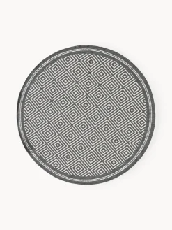 Outlet Alfombra exterior reversible redonda en rombos Reddy Alfombras De Exterior|Alfombras De Exterior