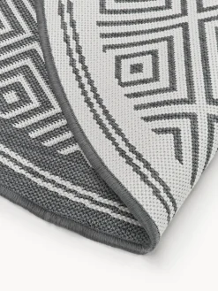 Outlet Alfombra exterior reversible redonda en rombos Reddy Alfombras De Exterior|Alfombras De Exterior