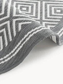 Outlet Alfombra exterior reversible redonda en rombos Reddy Alfombras De Exterior|Alfombras De Exterior