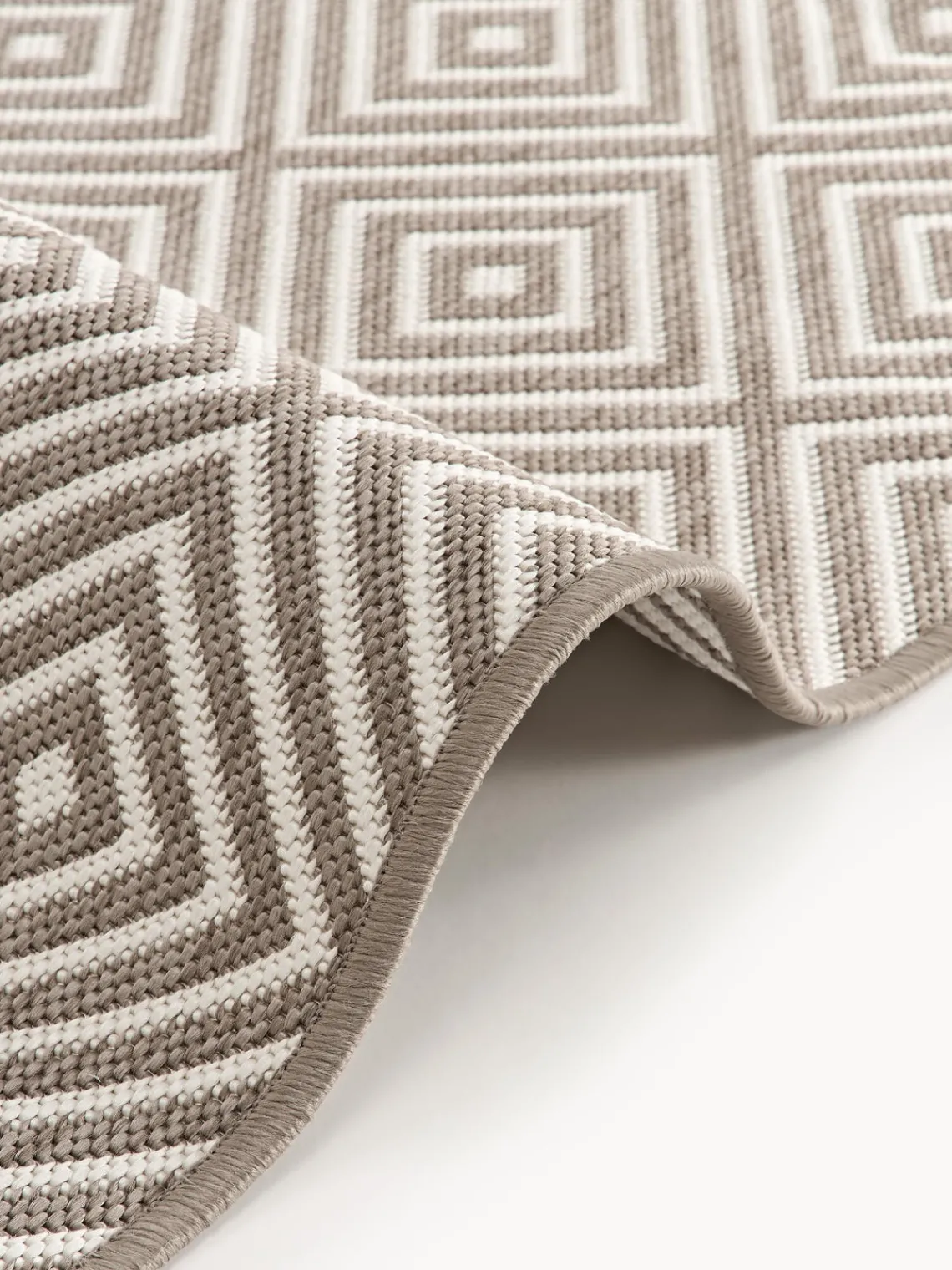 Alfombra exterior reversible en rombos Reddy Alfombras De Exterior|Alfombras De Exterior