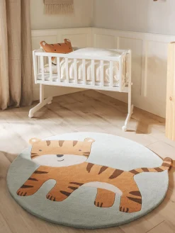 Clearance Alfombra infantil artesanal de lana Savannah Niños Decoración Infantil|Alfombras Infantiles