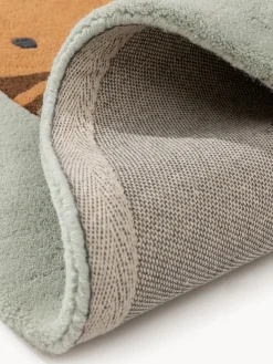 Clearance Alfombra infantil artesanal de lana Savannah Niños Decoración Infantil|Alfombras Infantiles