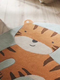 Clearance Alfombra infantil artesanal de lana Savannah Niños Decoración Infantil|Alfombras Infantiles