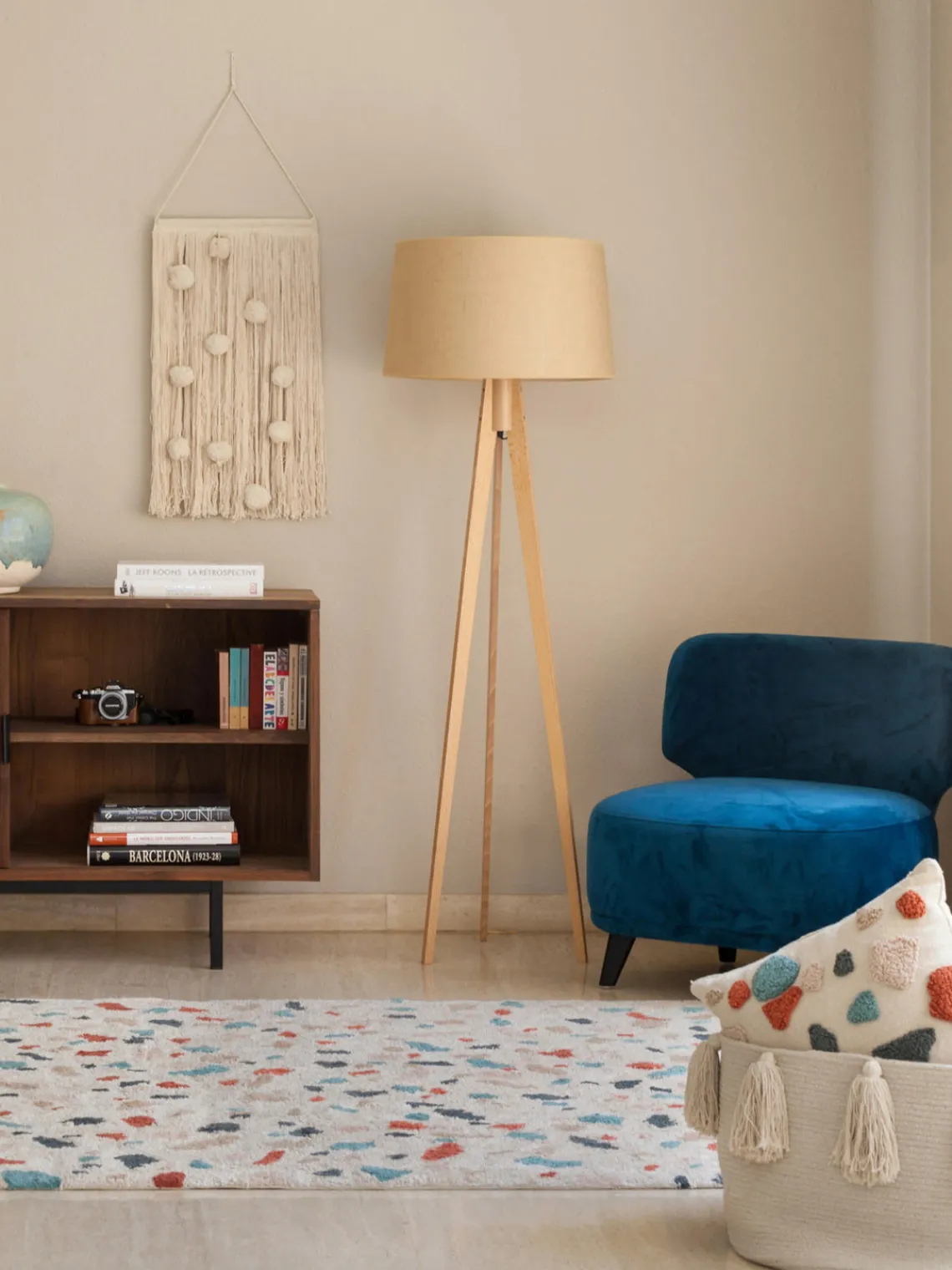 Decoración Infantil|Alfombras Infantiles>Lorena Canals Alfombra infantil artesanal Terrazzo, lavable