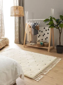 Clearance Alfombra infantil artesanal de lana Theo Niños Decoración Infantil|Alfombras Infantiles
