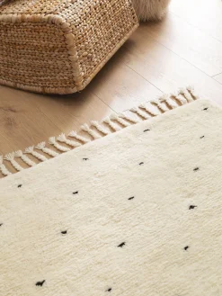 Clearance Alfombra infantil artesanal de lana Theo Niños Decoración Infantil|Alfombras Infantiles