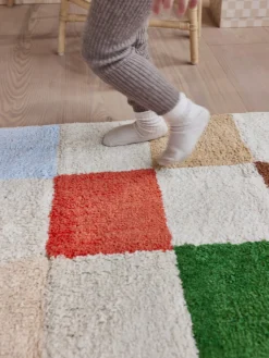 Online Alfombra infantil artesanal Chess Niños Decoración Infantil|Alfombras Infantiles