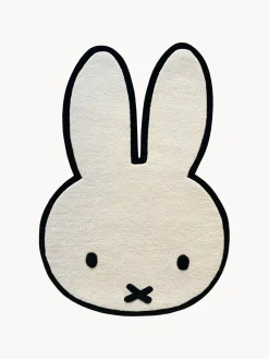 New Alfombra infantil artesanal con forma de conejito Miffy Niños Alfombras Infantiles|Habitación Infantil