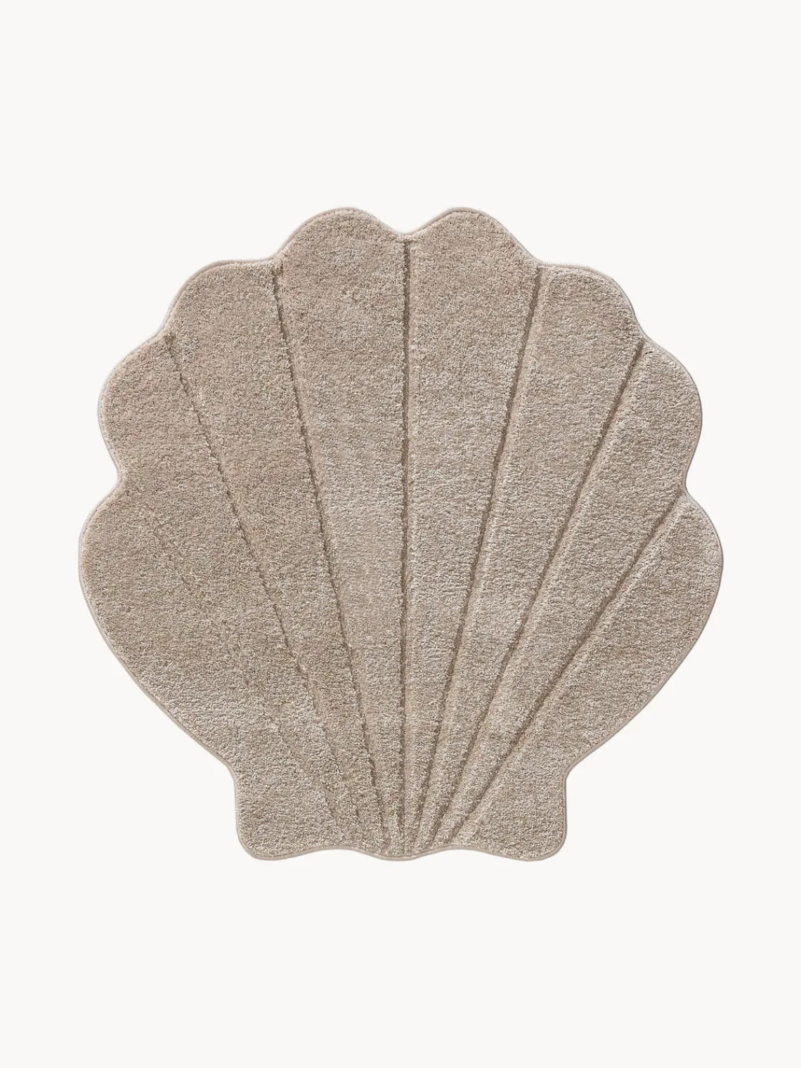 Decoración Infantil|Alfombras Infantiles>benuta Alfombra infantil en forma de concha Nori Beige