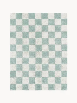 Decoración Infantil|Alfombras Infantiles>Lorena Canals Alfombra infantil lavable Kitchen Tiles, tamaños diferentes Azul claro, blanco Off White