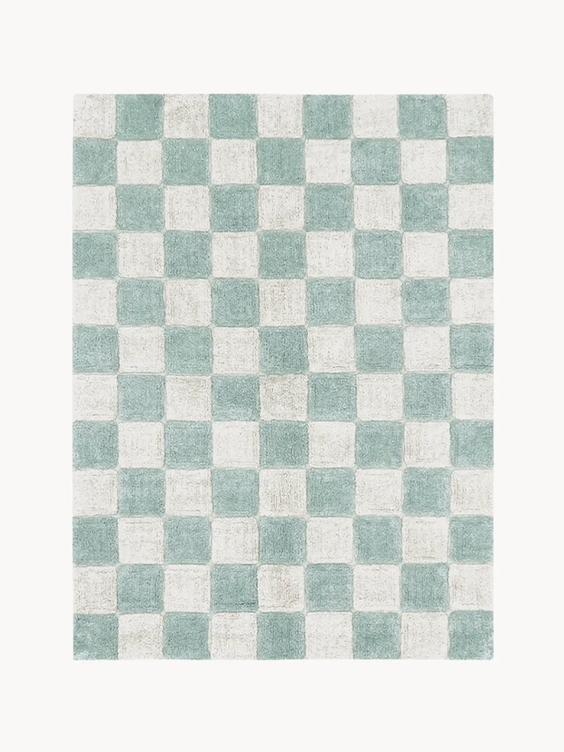 Decoración Infantil|Alfombras Infantiles>Lorena Canals Alfombra infantil lavable Kitchen Tiles, tamaños diferentes Azul claro, blanco Off White