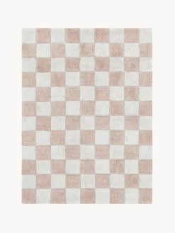 Decoración Infantil|Alfombras Infantiles>Lorena Canals Alfombra infantil lavable Kitchen Tiles, tamaños diferentes Rosa claro, blanco Off White