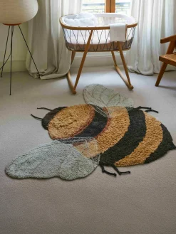 Decoración Infantil|Alfombras Infantiles>Lorena Canals Alfombra infantil lavable Bee