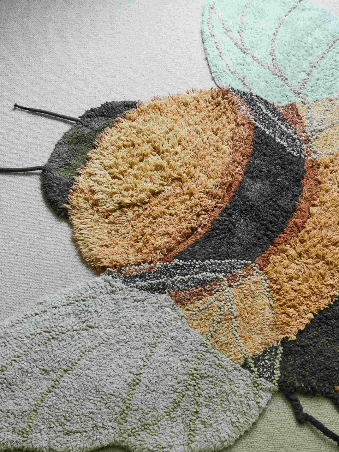 Decoración Infantil|Alfombras Infantiles>Lorena Canals Alfombra infantil lavable Bee