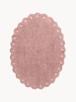 New Alfombra infantil ovalada lavable Pine Cone Niños Decoración Infantil|Alfombras Infantiles