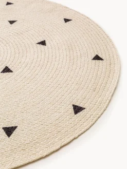 Decoración Infantil|Alfombras Infantiles></noscript>benuta Alfombra infantil redonda artesanal de yute Pippa