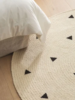 Decoración Infantil|Alfombras Infantiles></noscript>benuta Alfombra infantil redonda artesanal de yute Pippa