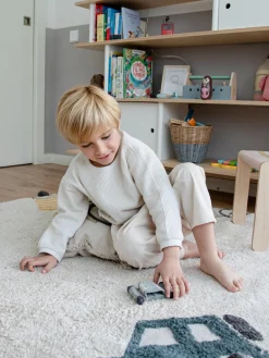 Online Alfombra infantil redonda artesanal con efecto alto-bajo Wheels, lavable Niños Decoración Infantil|Alfombras Infantiles