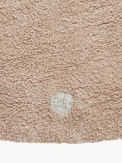 Outlet Alfombra infantil redonda artesanal con efecto alto-bajo Dot, lavable Niños Alfombras Infantiles|Habitación Infantil