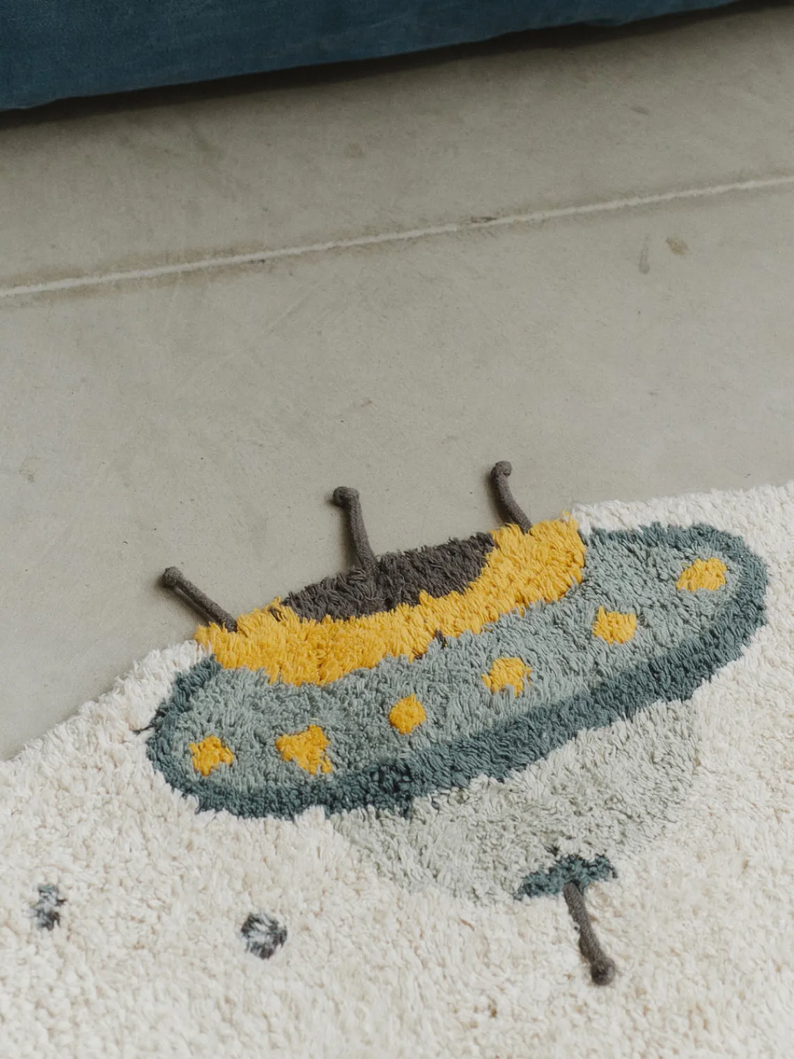 Hot Alfombra infantil redonda lavable Interstellar Journey Niños Decoración Infantil|Alfombras Infantiles