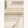 Hot Alfombra kilim artesanal con flecos Calais Rectangular|Alfombras Rectangulares
