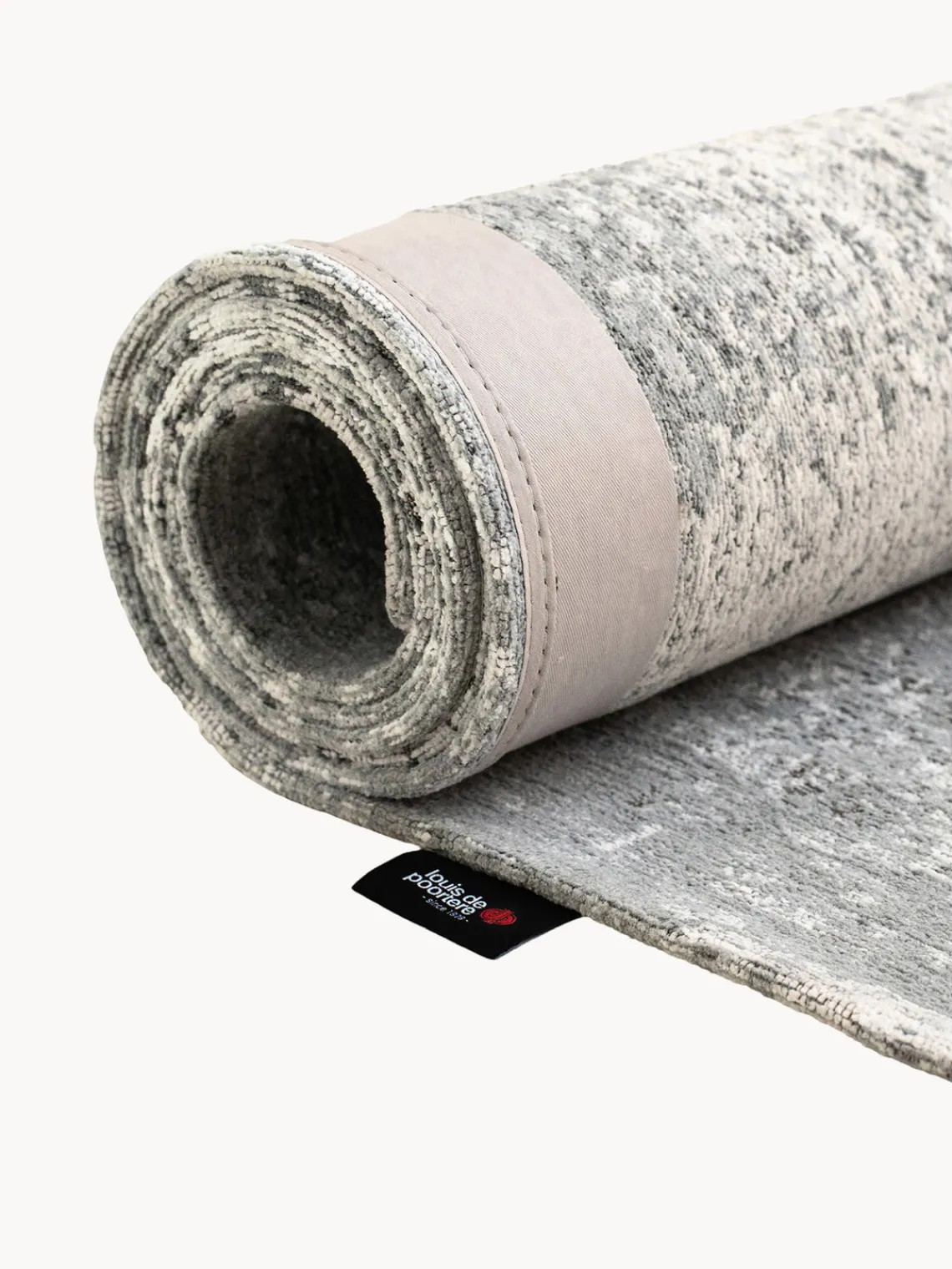 Rectangular|Alfombras Rectangulares>Louis de Poortere Alfombra plana Mad Men Gris