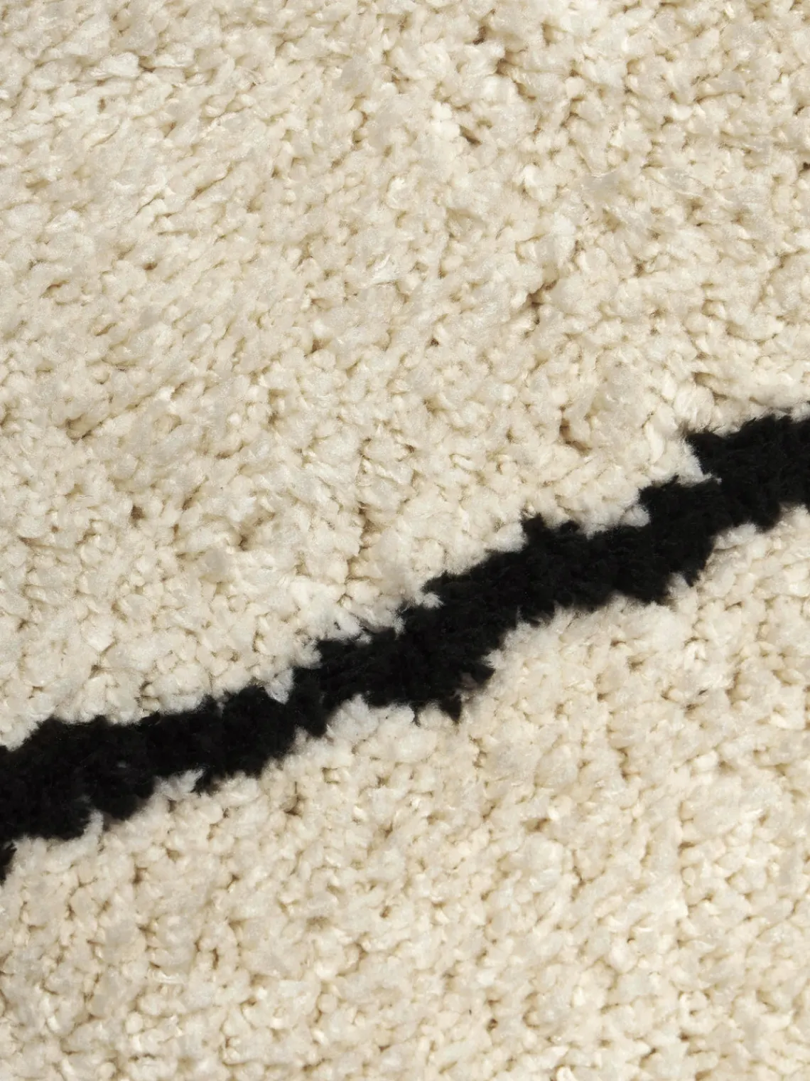 Outlet Alfombra redonda artesanal de pelo largo Naima Redonda|Alfombras Rectangulares