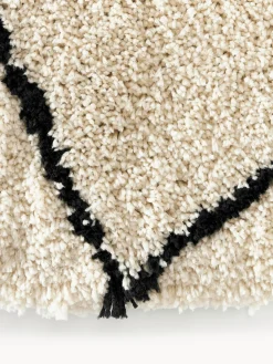 Outlet Alfombra redonda artesanal de pelo largo Naima Redonda|Alfombras Rectangulares