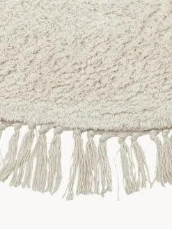 Discount Alfombra redonda artesanal de algodón con flecos Daya Alfombras Rectangulares|Alfombras