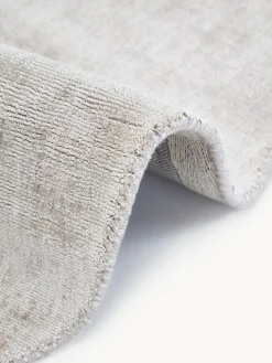 Alfombra redonda artesanal de viscosa Jane Redonda|Alfombras Rectangulares