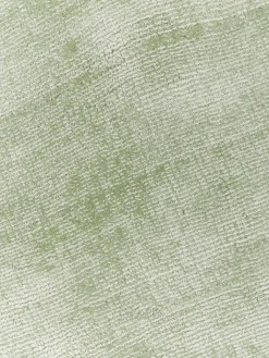 Redonda|Alfombras Rectangulares></noscript>Westwing Collection Alfombra redonda artesanal de viscosa Jane Verde salvia