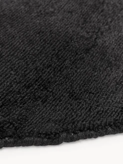 Redonda|Alfombras Rectangulares></noscript>Westwing Collection Alfombra redonda artesanal de viscosa Jane Gris antracita