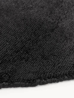 Redonda|Alfombras Rectangulares></noscript>Westwing Collection Alfombra redonda artesanal de viscosa Jane Gris antracita