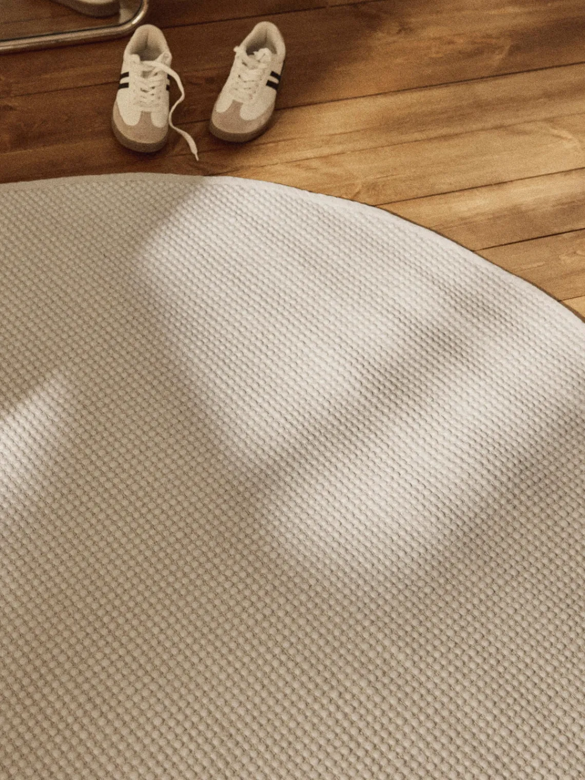 Best Alfombra redonda artesanal de lana Amaro Redonda|Alfombras Rectangulares