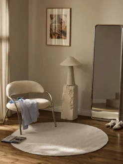 Best Alfombra redonda artesanal de lana Amaro Redonda|Alfombras Rectangulares