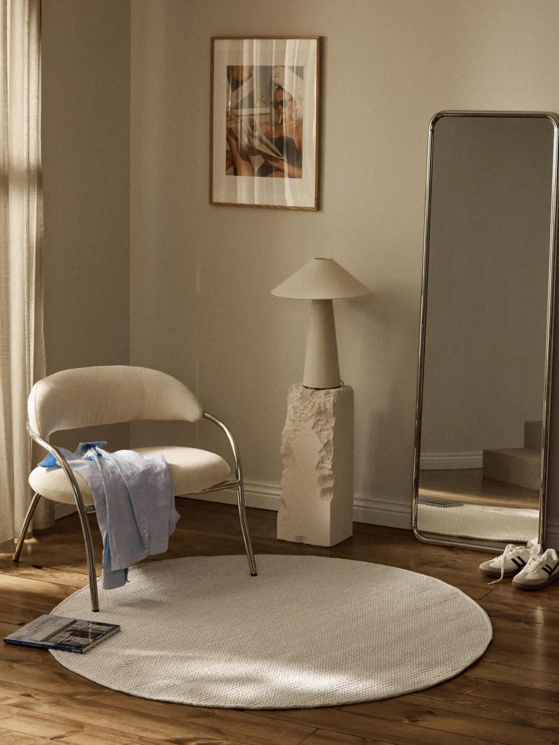 Best Alfombra redonda artesanal de lana Amaro Redonda|Alfombras Rectangulares