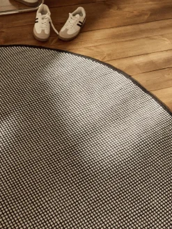 Sale Alfombra redonda artesanal de lana Amaro Redonda|Alfombras Rectangulares