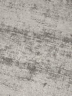 Redonda|Alfombras Rectangulares></noscript>Westwing Collection Alfombra redonda artesanal de viscosa Jane Gris