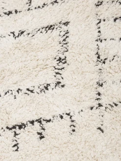 Redonda|Alfombras Rectangulares></noscript>Westwing Collection Alfombra redonda artesanal de algodón con flecos Flonn