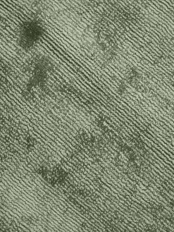 Redonda|Alfombras Rectangulares></noscript>Westwing Collection Alfombra redonda artesanal de viscosa Jane Verde oscuro