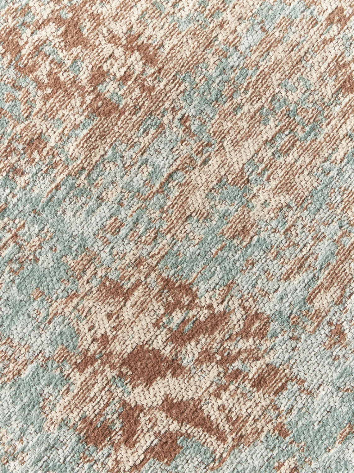 Redonda|Alfombras Rectangulares>Westwing Collection Alfombra redonda artesanal de chenilla Rimini