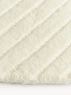 Redonda|Alfombras Rectangulares></noscript>Westwing Collection Alfombra redonda artesanal de lana Mason Blanco crema